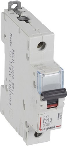 Выключатель автоматический Legrand DX3-E 6000 1п 13А D 10кА картинка